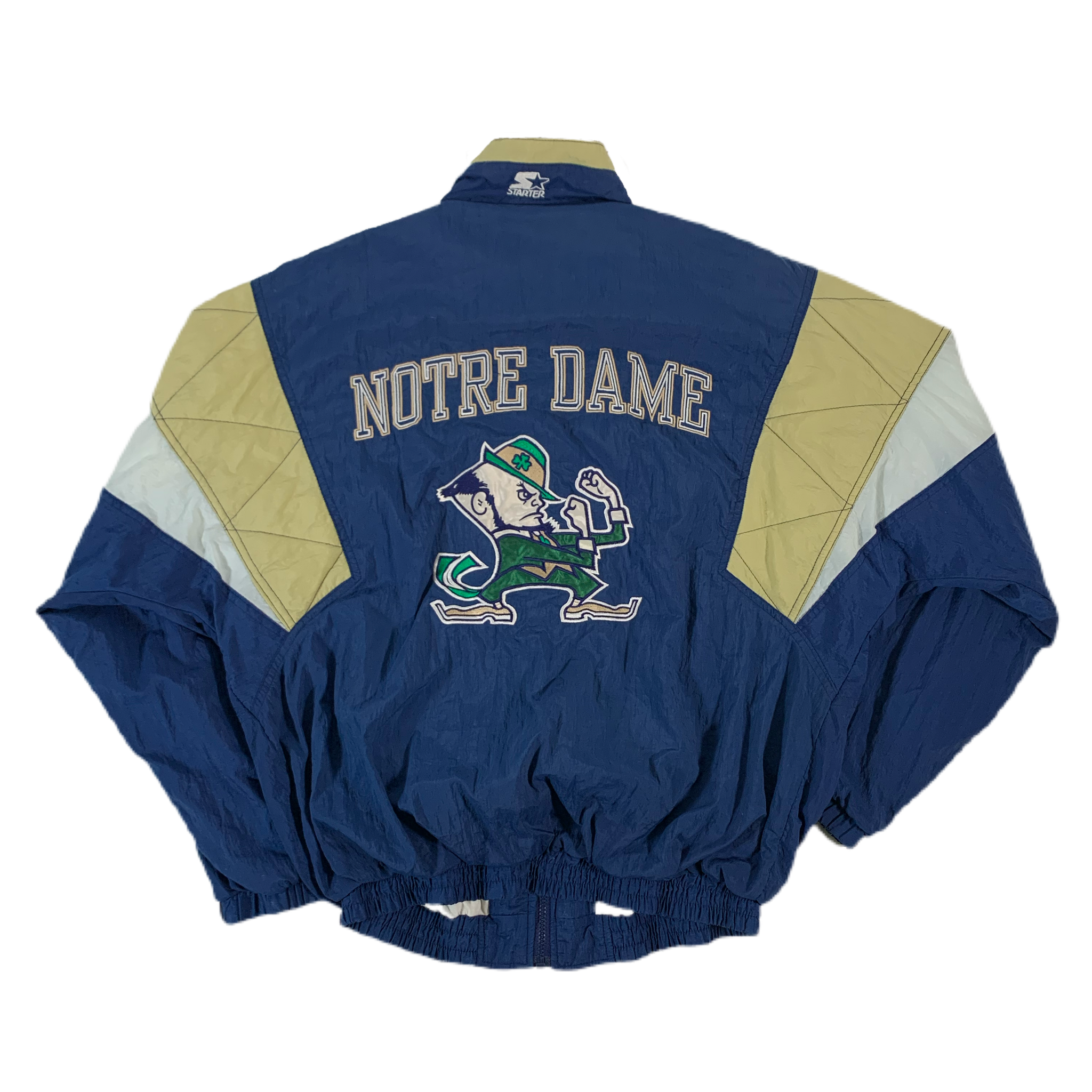Vintage notre dame starter best sale jacket