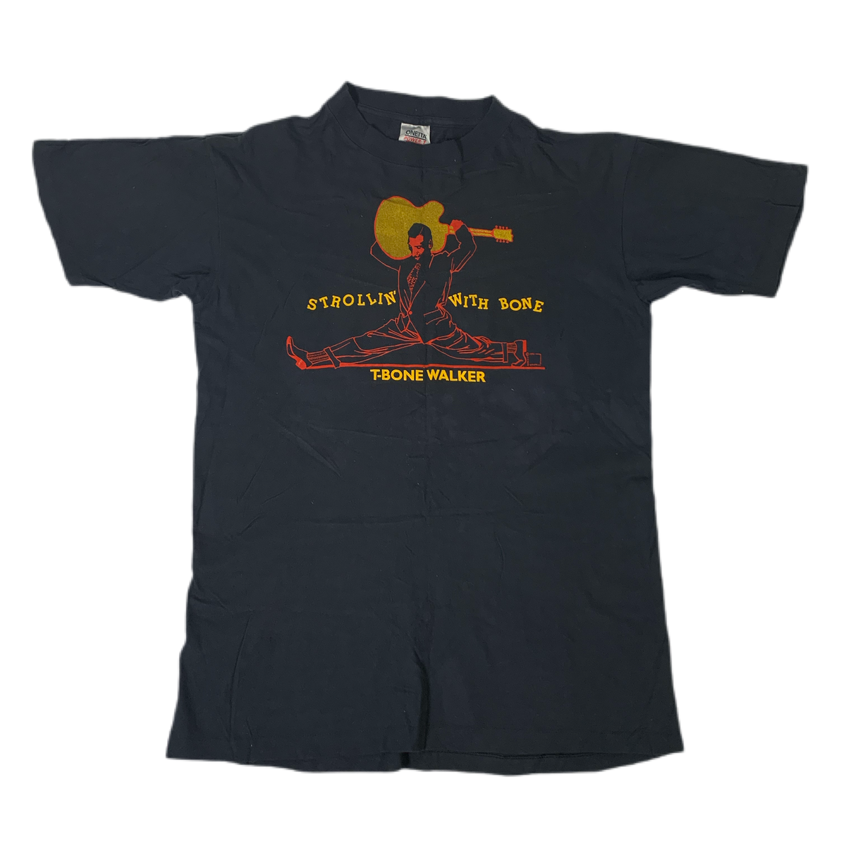 Vintage T-Bone Walker &quot;Strollin&#39; With Bone&quot; T-Shirt