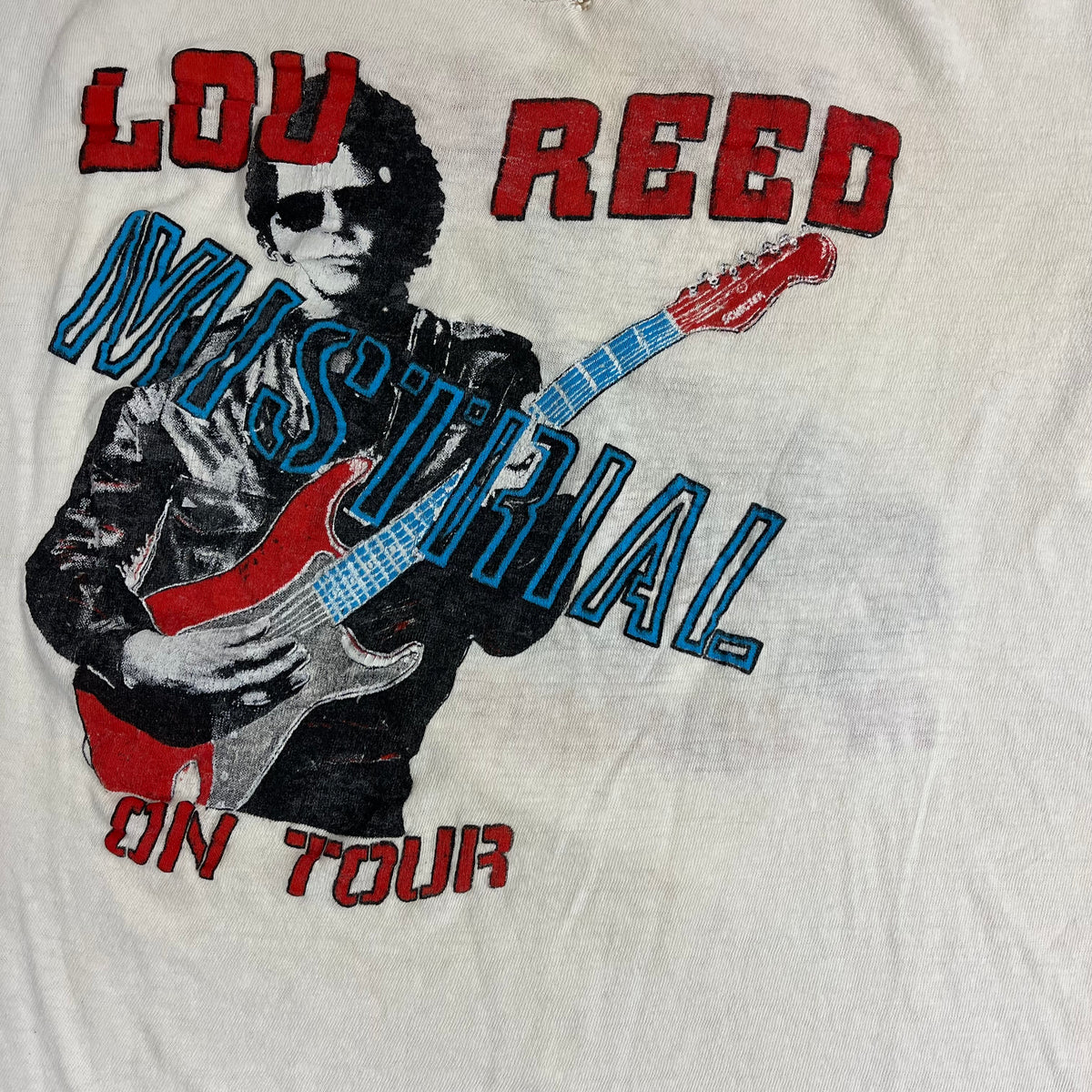 Vintage Lou Reed &quot;Mistrial&quot; T-Shirt