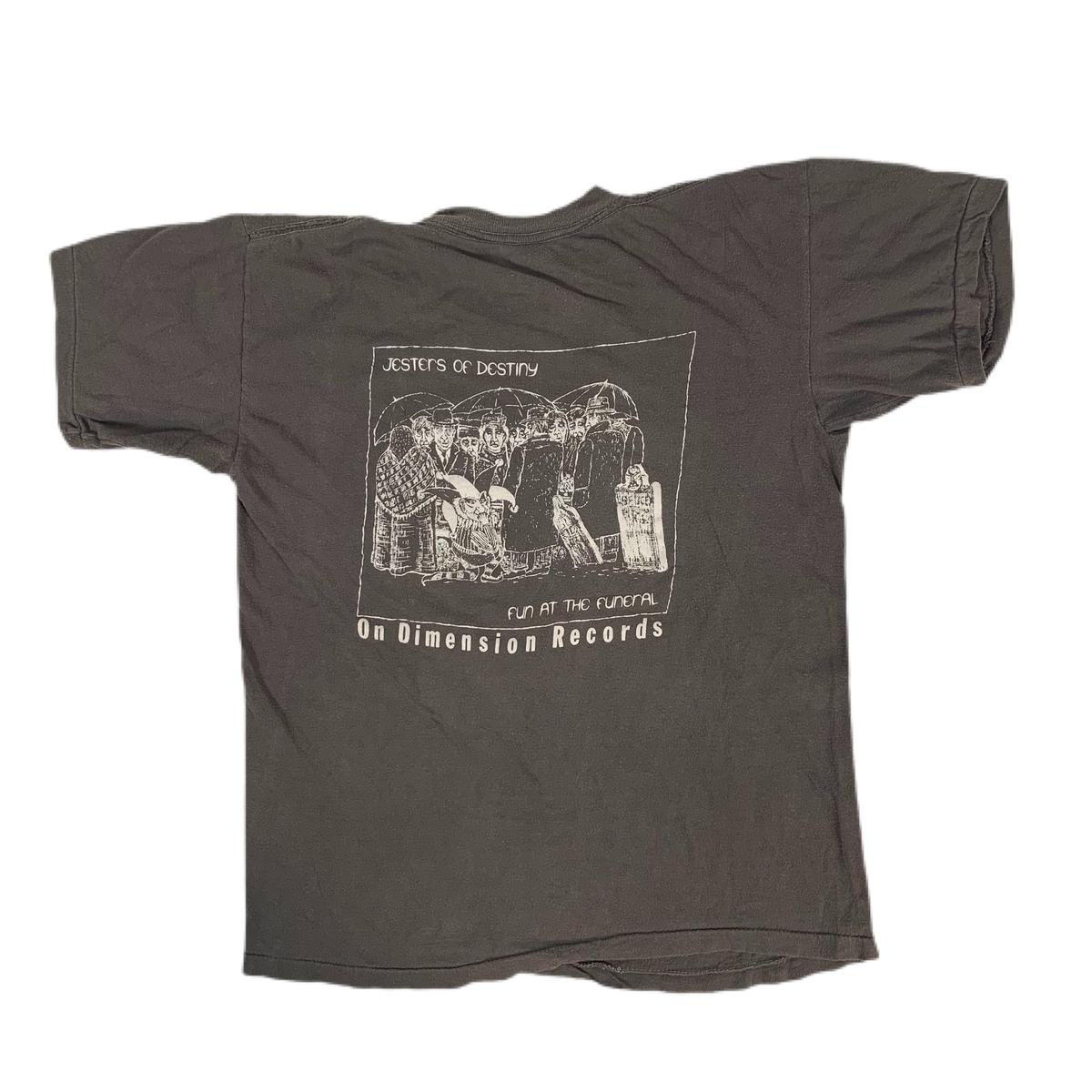 Vintage Jesters Of Destiny &quot;Fun At The Funeral&quot; T-Shirt