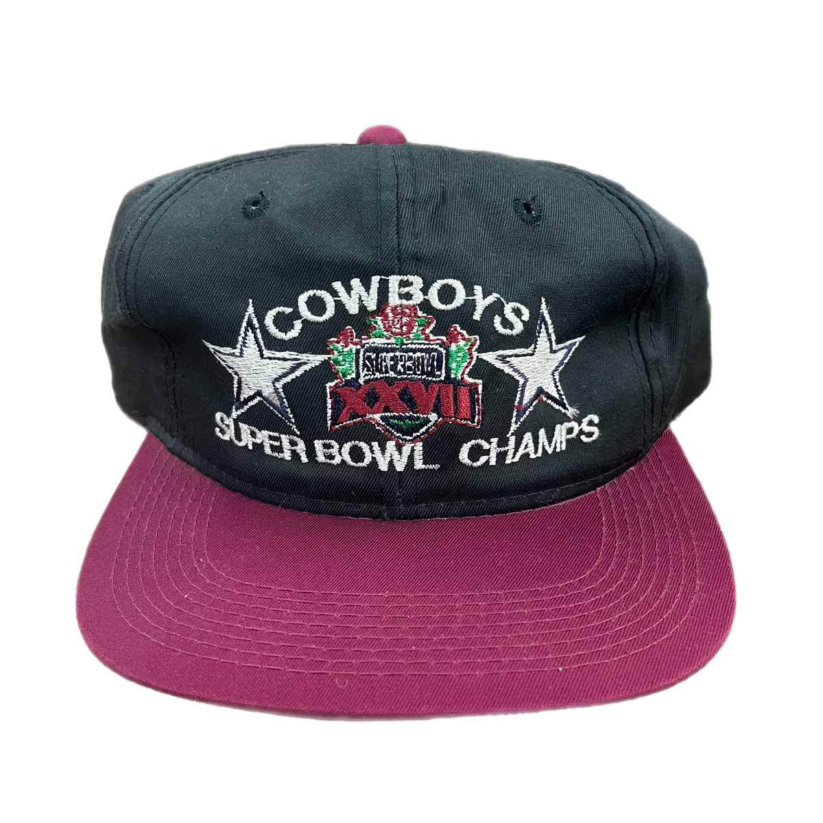 Vintage Cowboys &quot;XXVII&quot; Super Bowl Champs Snapback Hat