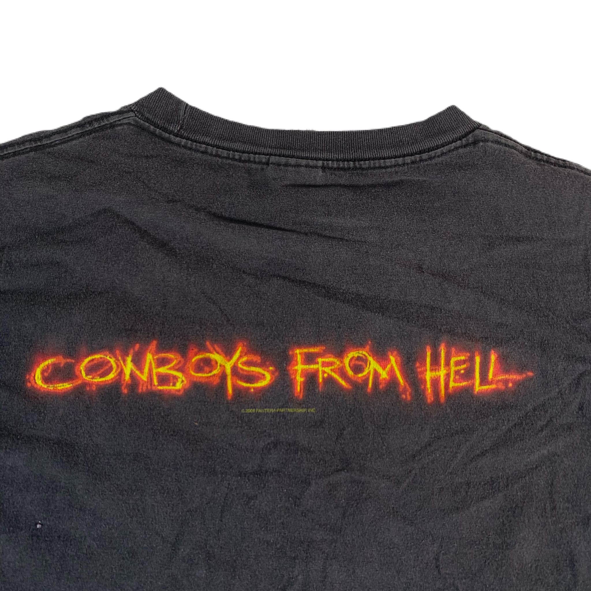 Pantera Cowboys From Hell T-Shirt Cowboys Hat Vintage T-Shirt