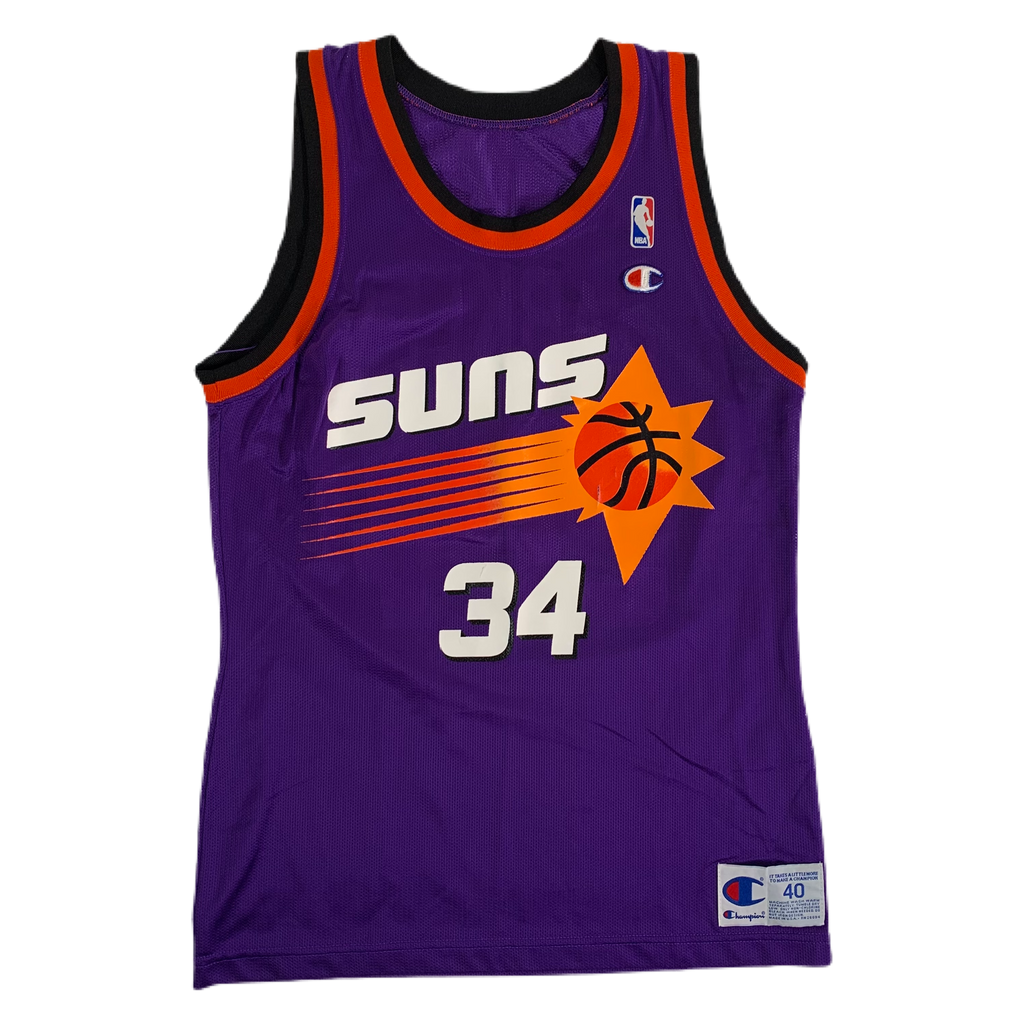 ウェア 90's champion NBA phoenix suns barkley PHOENIX SUNS 90s NBA BASKETBALL VINTAGE JERSEY CHAMPION