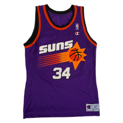 Charles Barkley Phoenix Suns Away Jersey Champion NBA Size 44