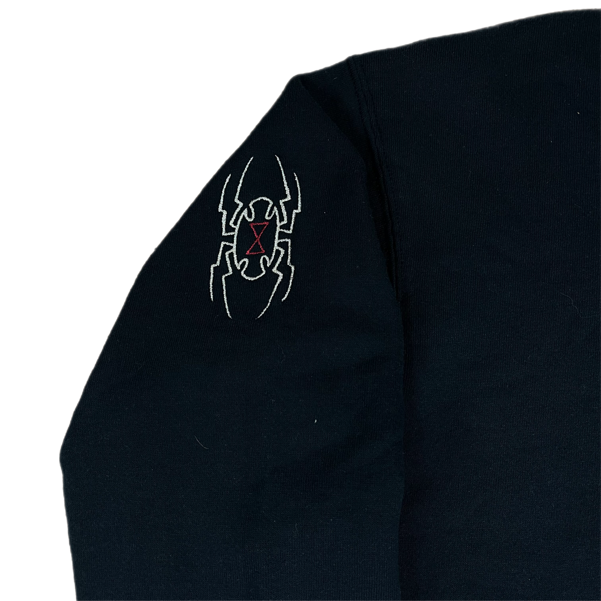 Vintage Pushead &quot;PULL&quot; Spider Crewneck Sweatshirt