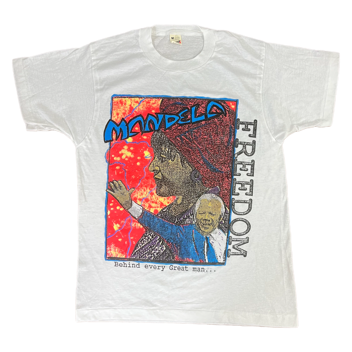 Vintage Nelson Mandela &quot;Freedom&quot; T-Shirt