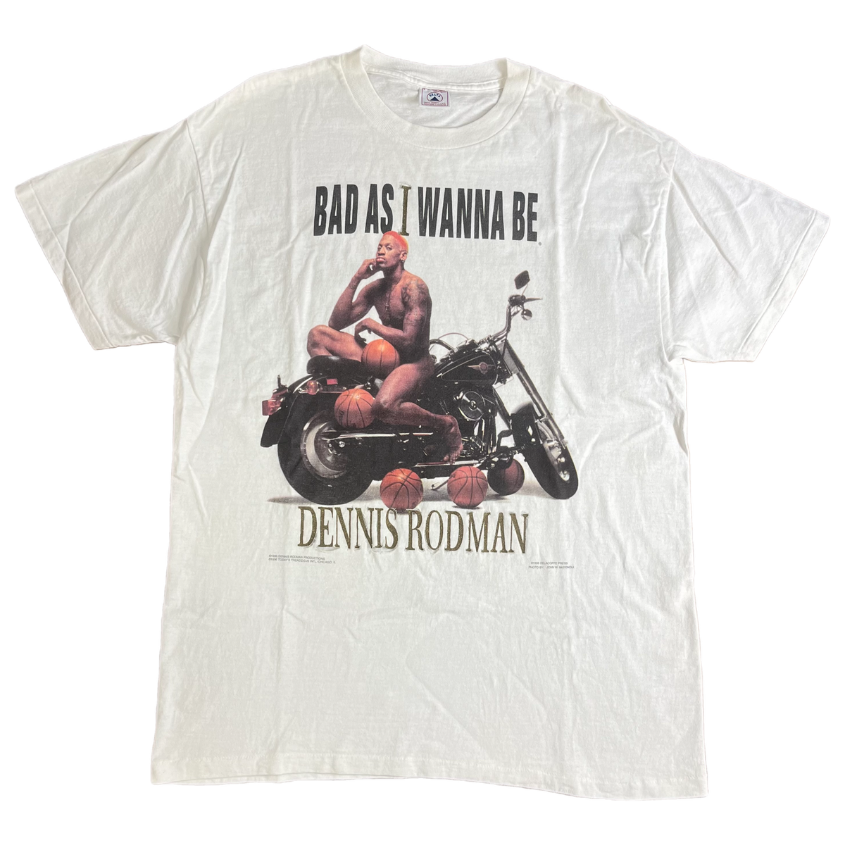 Vintage Dennis Rodman &quot;Bad As I Wanna Be&quot;