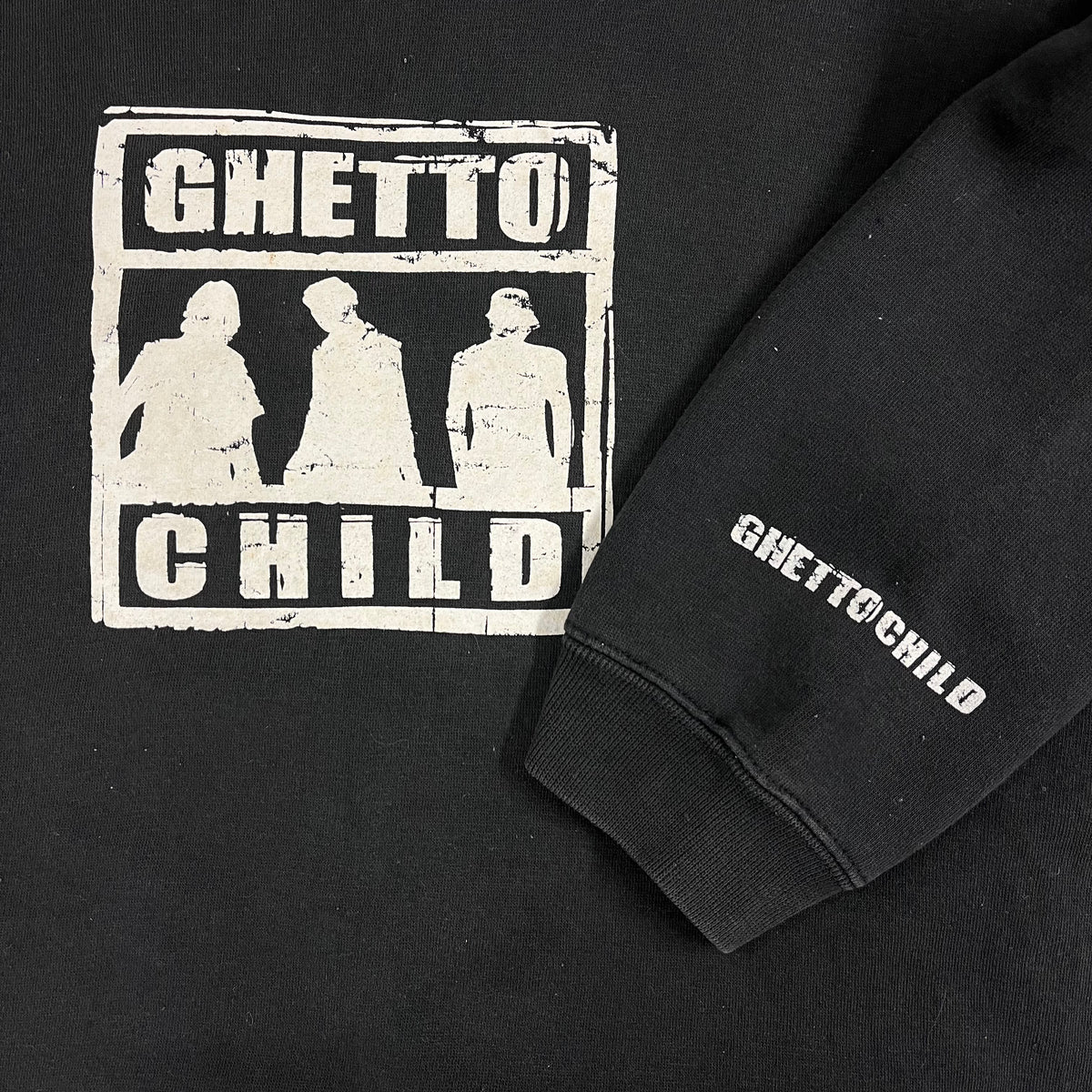 Vintage Ghetto Child Wheels &quot;Chad Muska Tom Penny Sean Sheffey&quot; Pullover Sweatshirt