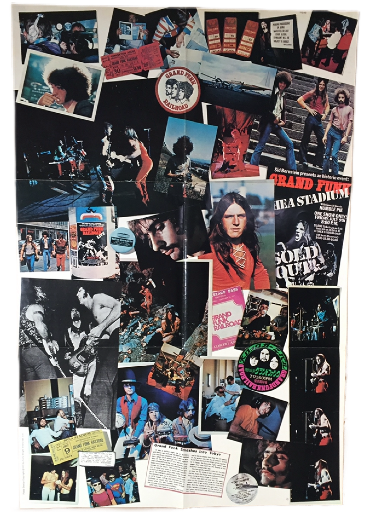 Vintage Grand Funk Railroad &quot; Smashes in Tokyo&quot; Poster