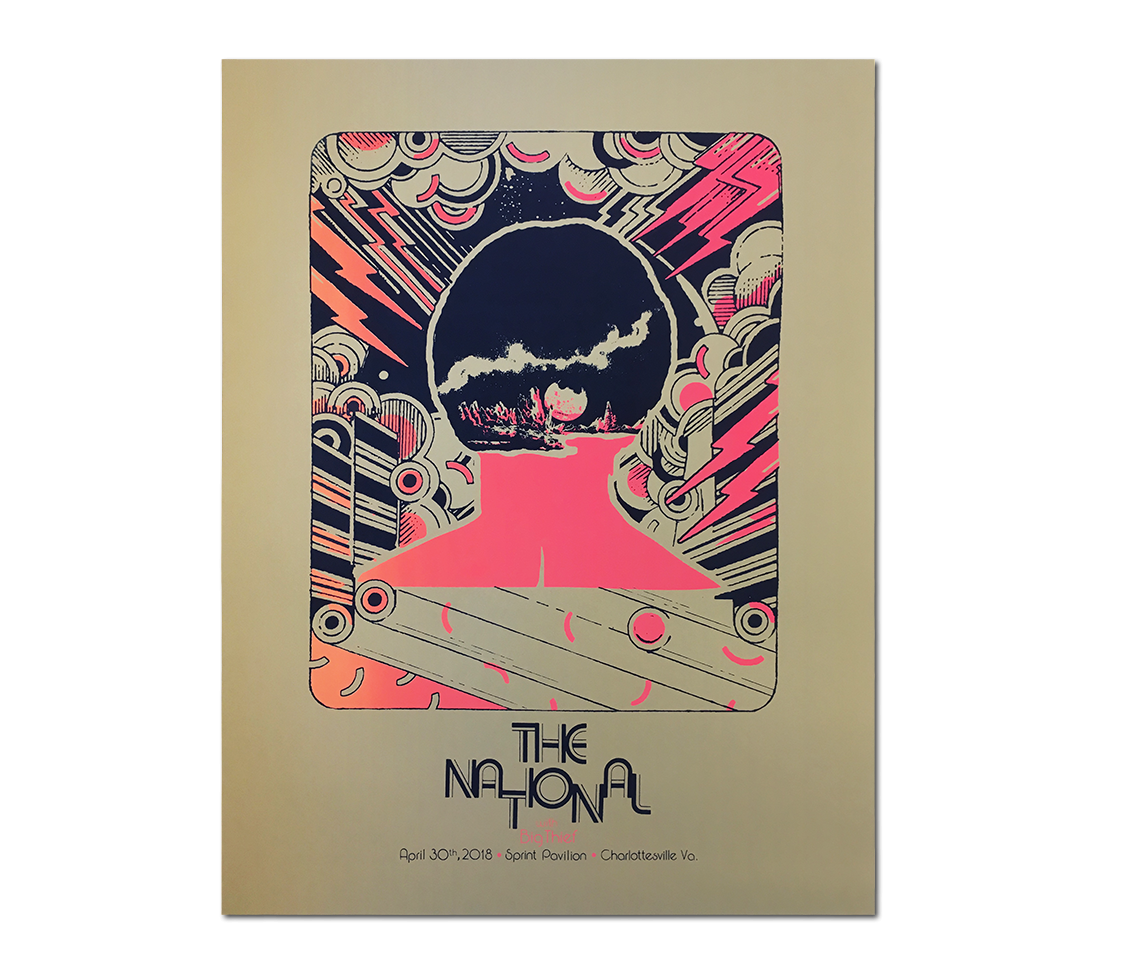 The National “Thomas Dean” Charlottesville Show Poster - jointcustodydc