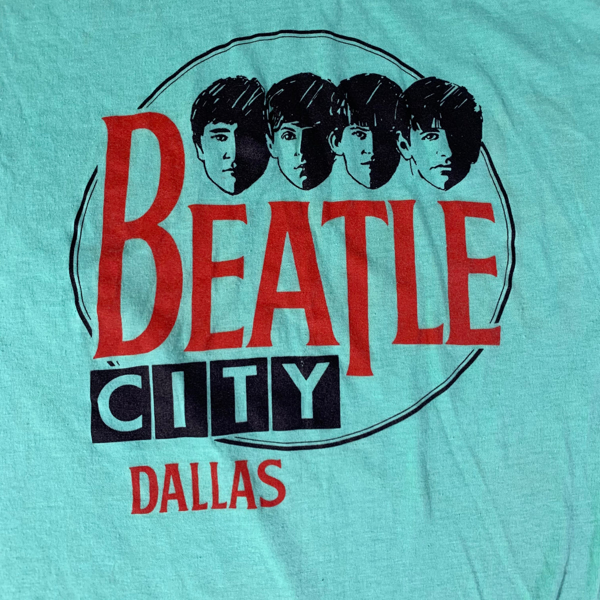 Vintage The Beatles &quot;Dallas&quot; T-Shirt
