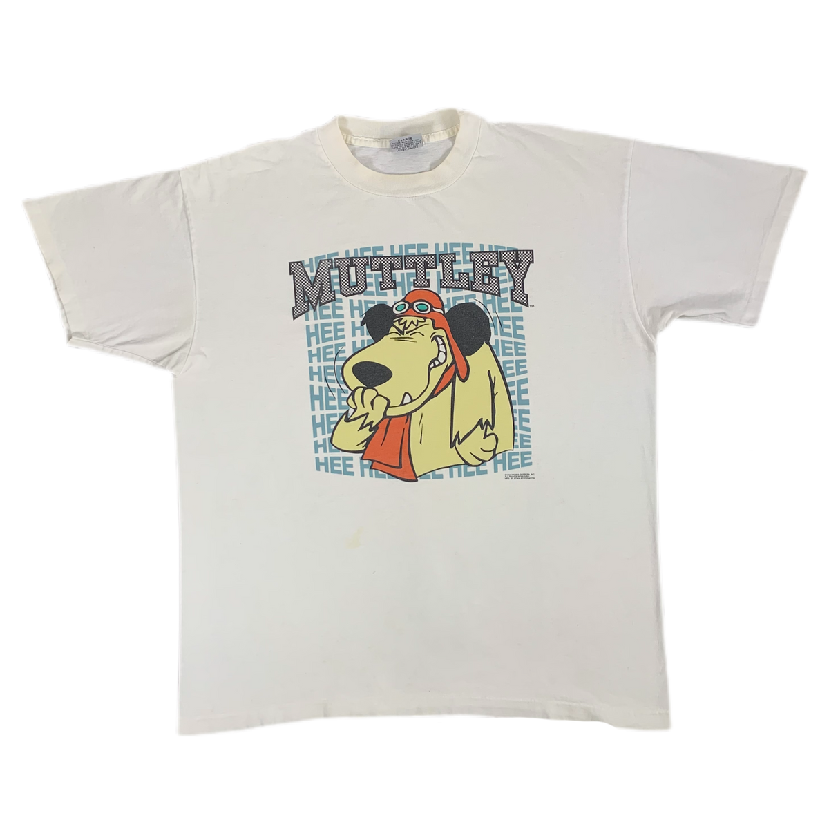Vintage Stanley Desantis &quot;Dastardly Muttley&quot; Wacky Races T-Shirt