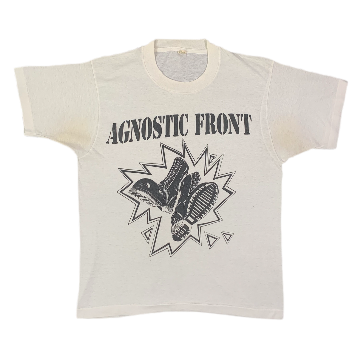 Vintage Agnostic Front &quot;Boots&quot; T-Shirt - jointcustodydc