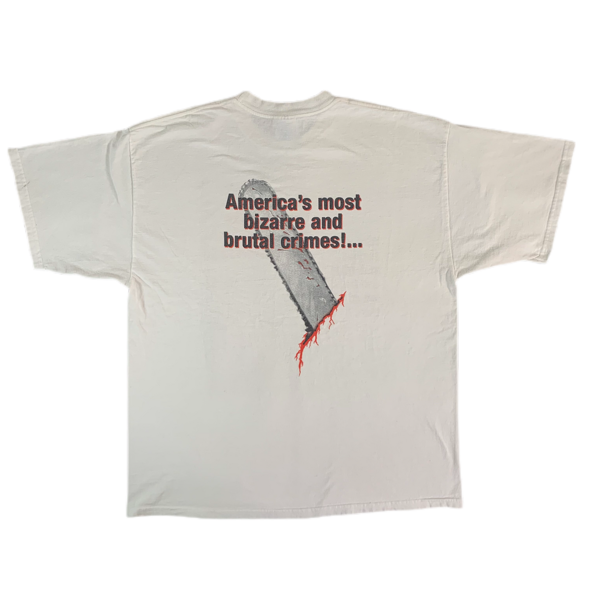 Vintage Texas Chainsaw Massacre &quot;Who Will Survive&quot; T-Shirt