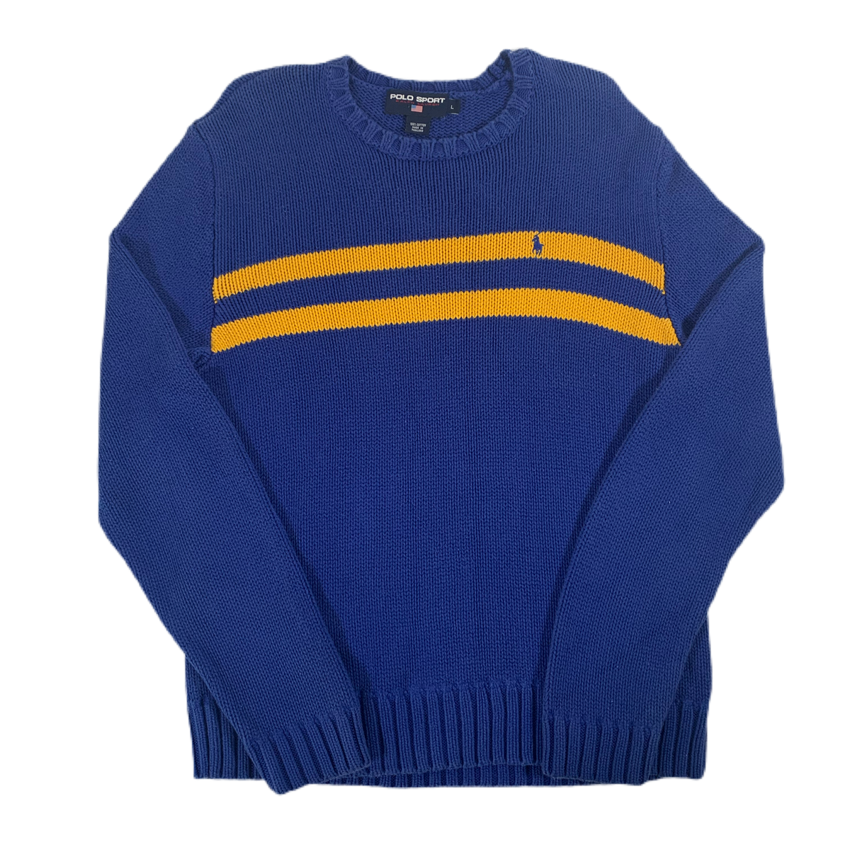 Vintage Polo Sport &quot;Stripe&quot; Sweater