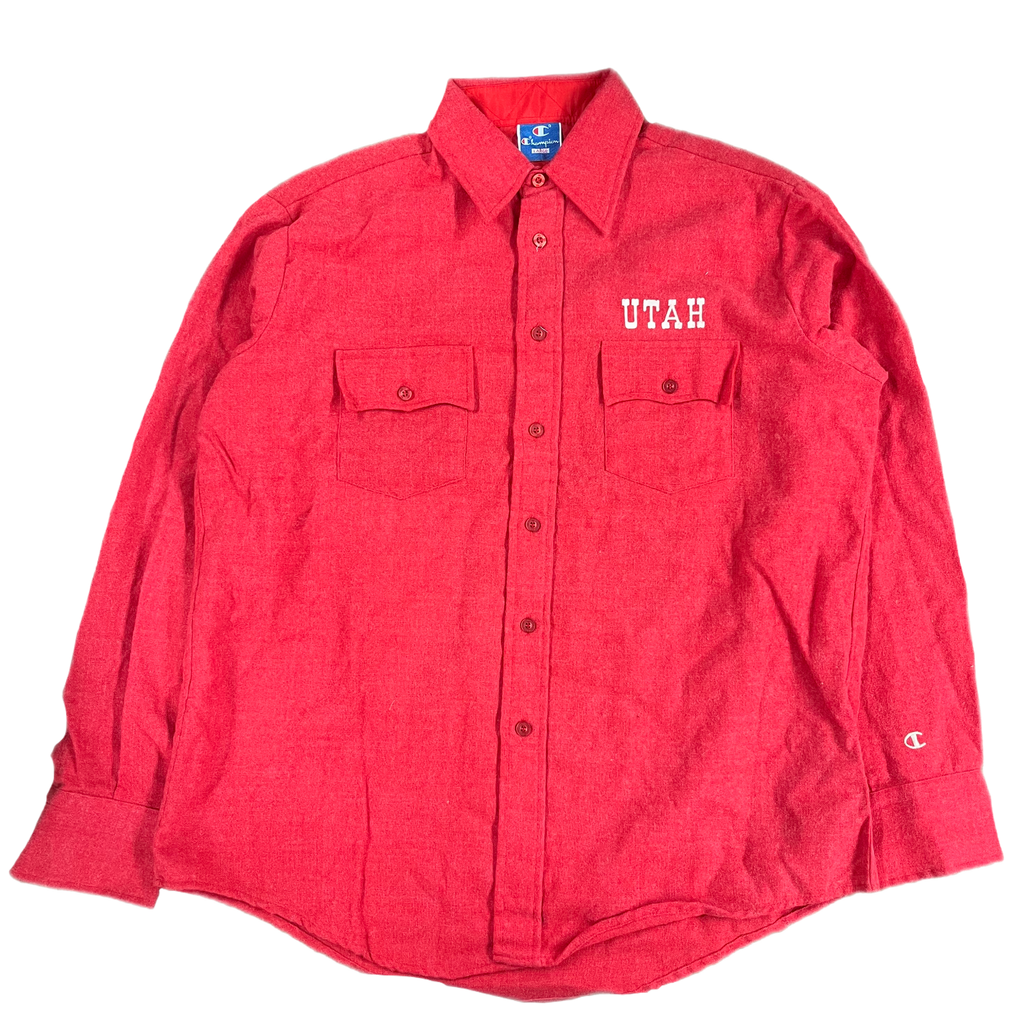 Champion button up hot sale shirt