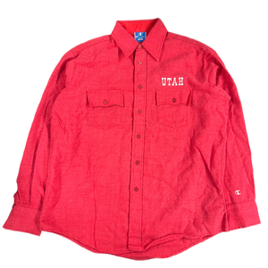 Champion button up shirt sales