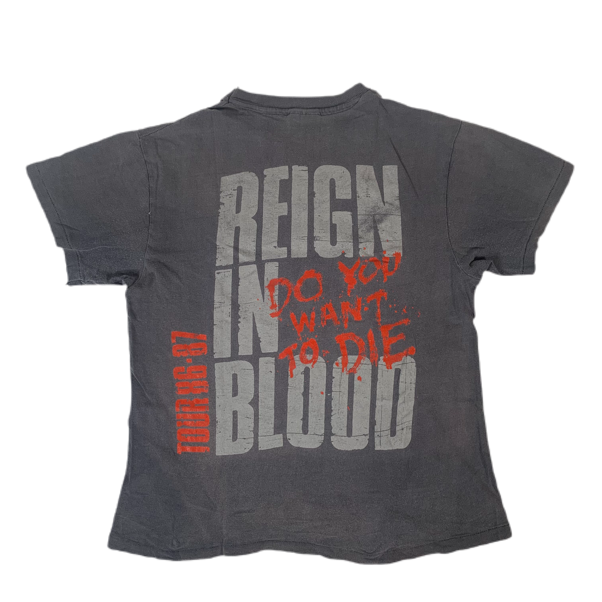 Vintage Slayer &quot;Reign In Blood&quot; Def Jam Recordings T-Shirt