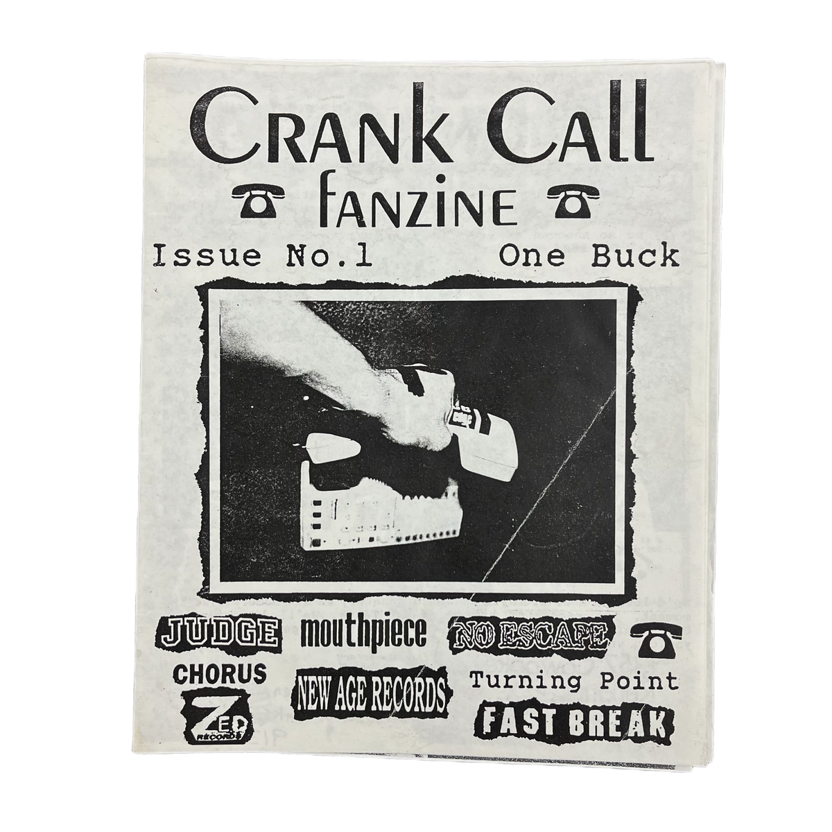 Vintage Crank Call Fanzine &quot;Issue #1&quot;