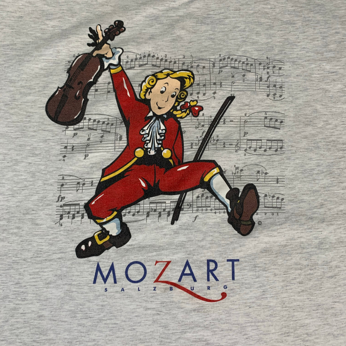 Vintage Mozart &quot;Salzburg&quot; T-Shirt