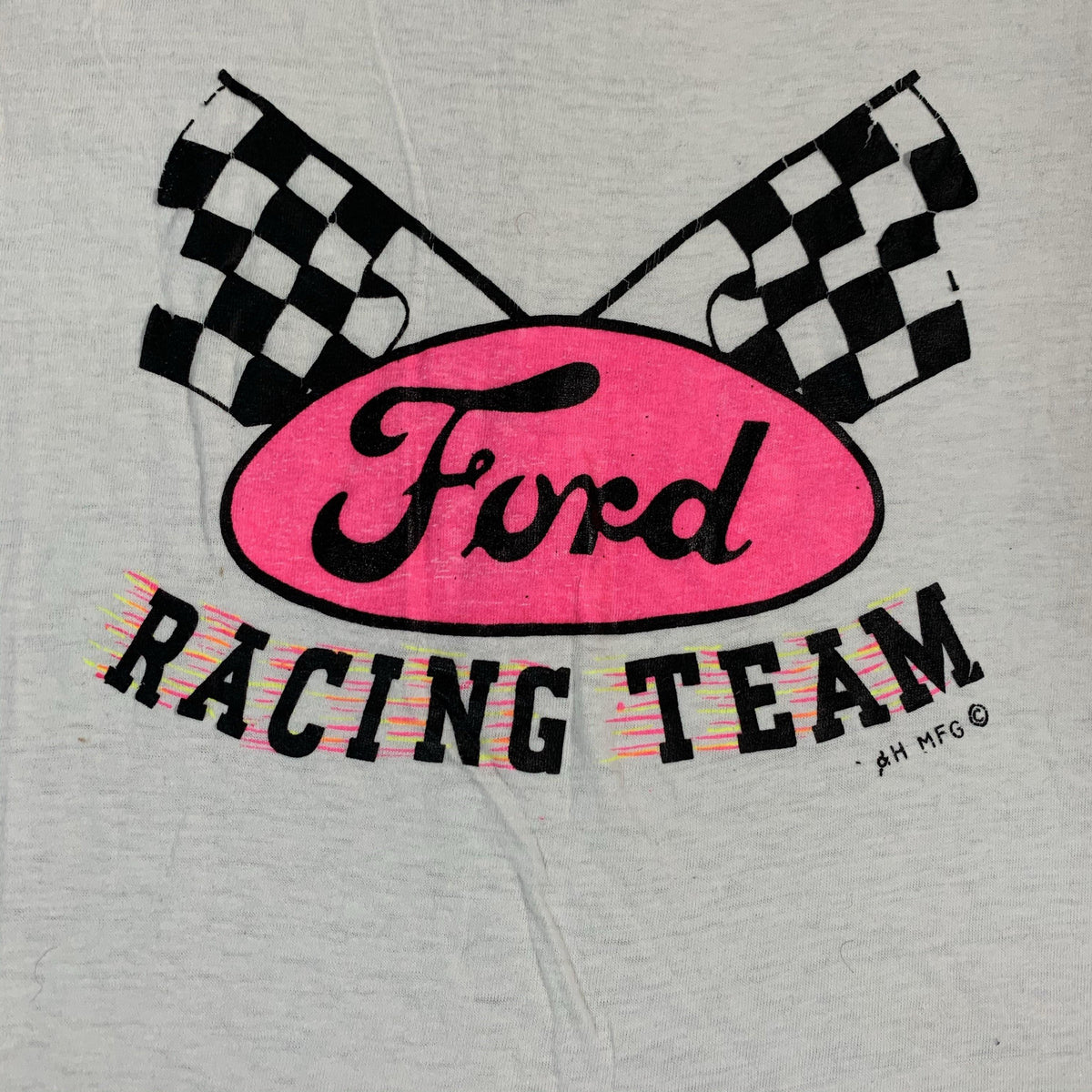 Vintage Ford Motor Company &quot;Racing Team&quot; Kid’s T-Shirt - jointcustodydc
