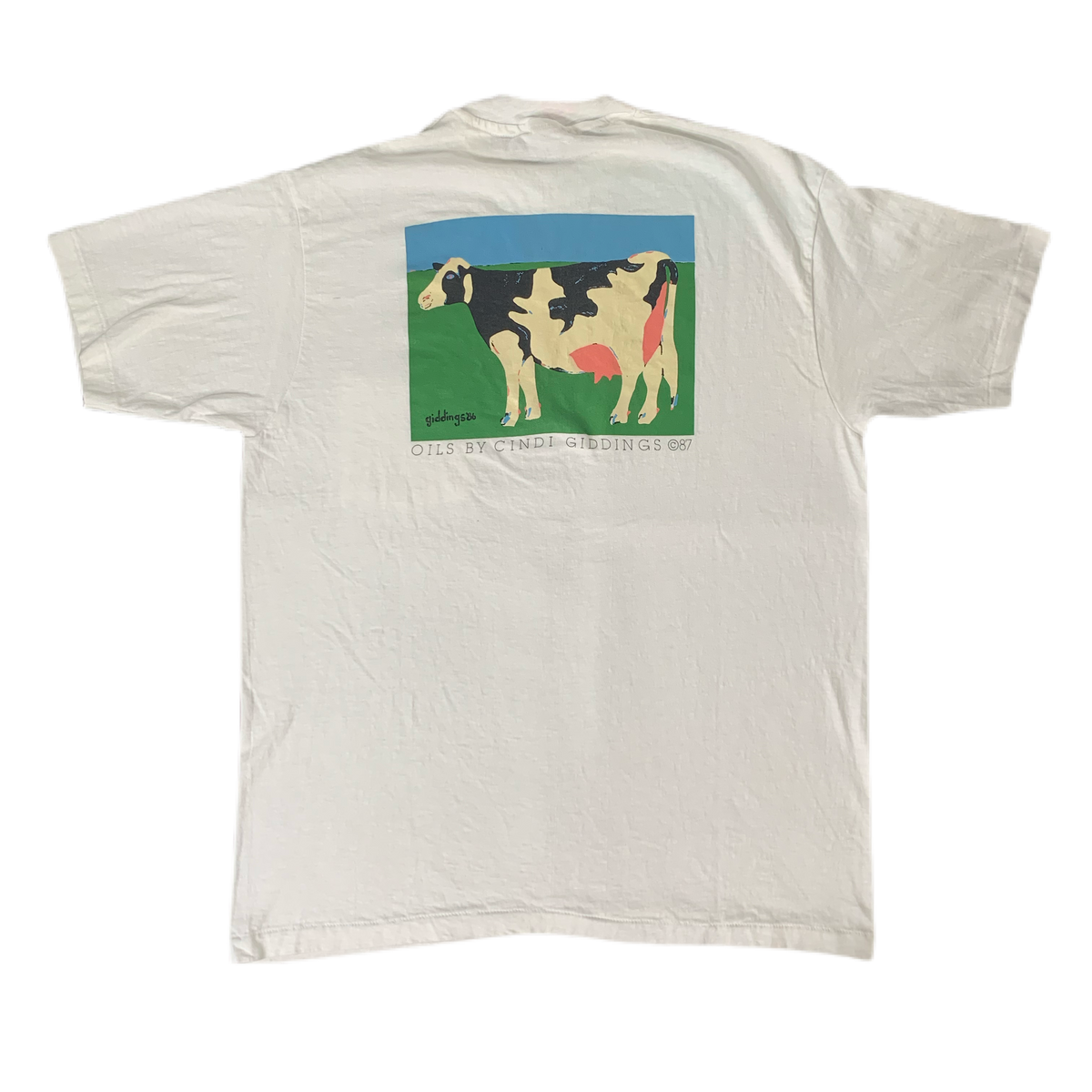 Vintage Cindi Giddings “Cow” T-Shirt
