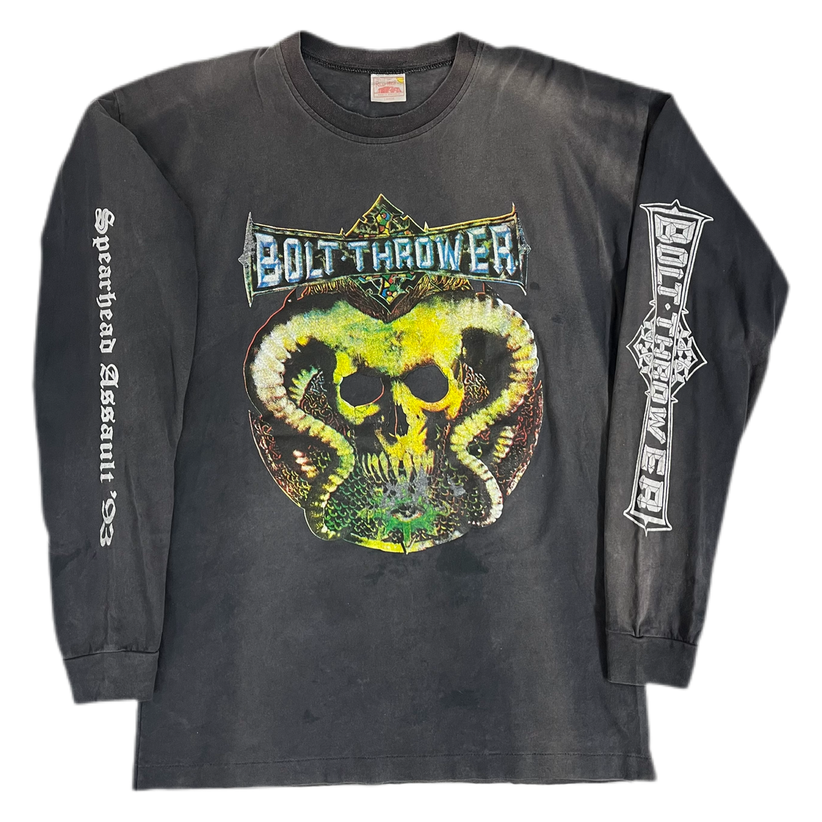 Vintage Bolt Thrower &quot;Spearhead Assault &#39;93&quot; Long Sleeve Shirt