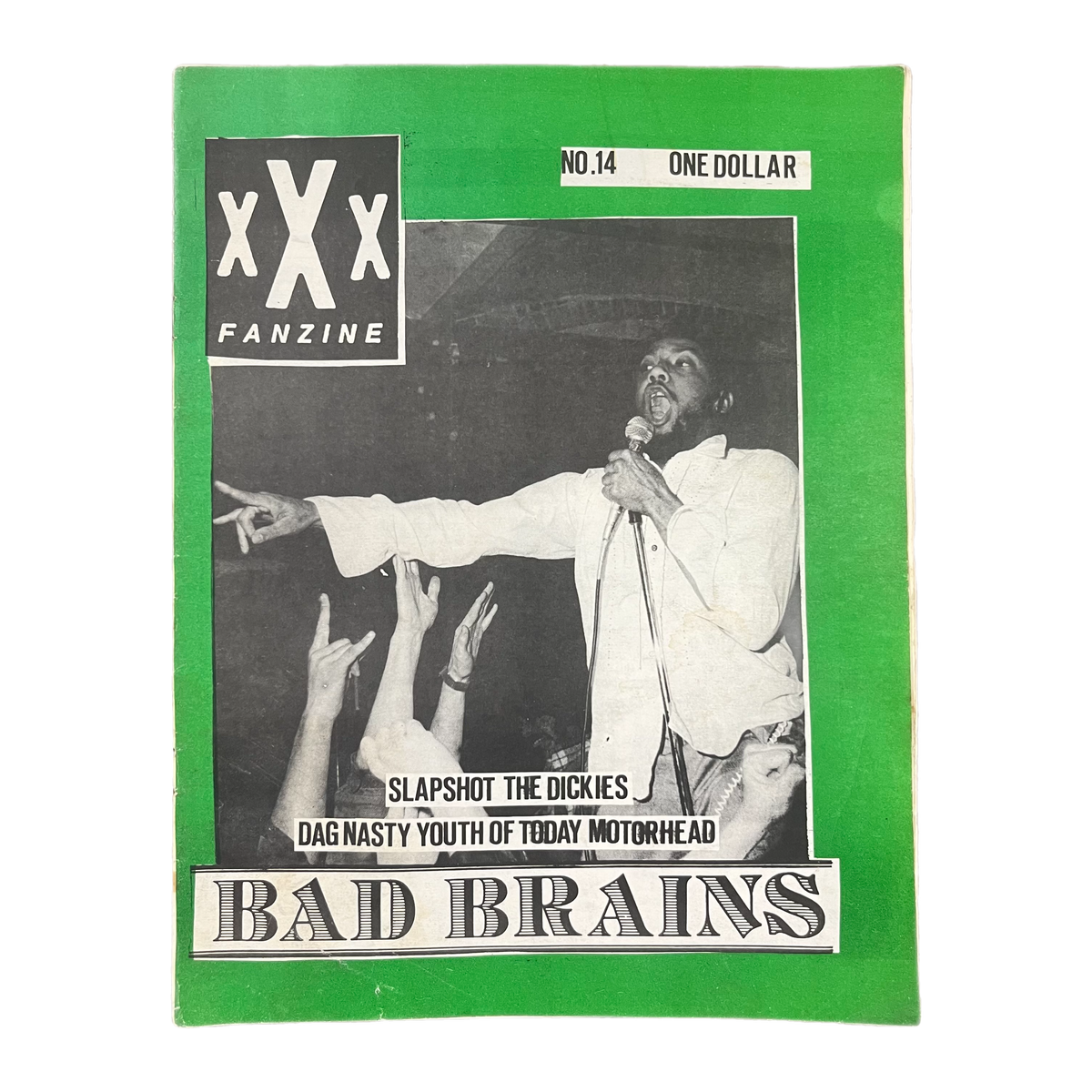 Vintage xXx Fanzine &quot;Bad Brains&quot; Issue #14
