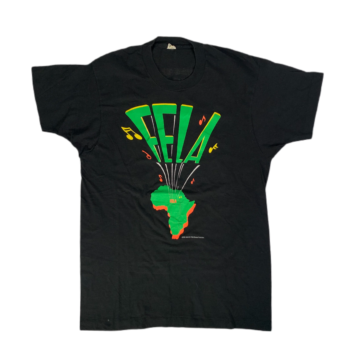 Vintage Fela Kuti &quot;Egypt 80 Orchestra&quot; T-Shirt
