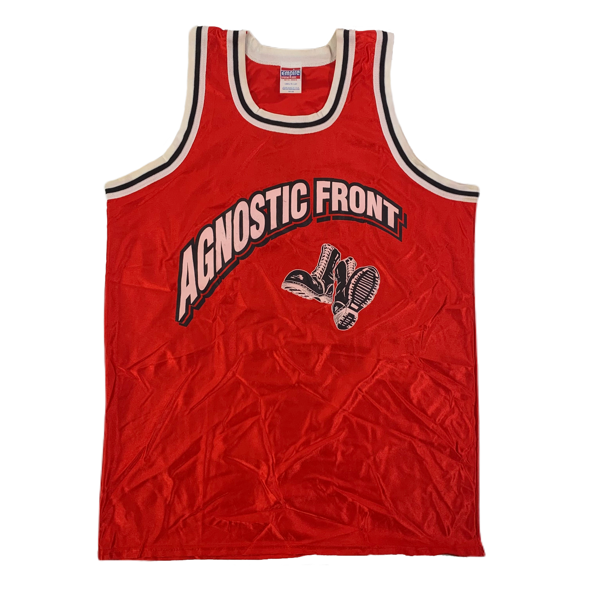 Vintage Agnostic Front "Basketball" Jersey - jointcustodydc