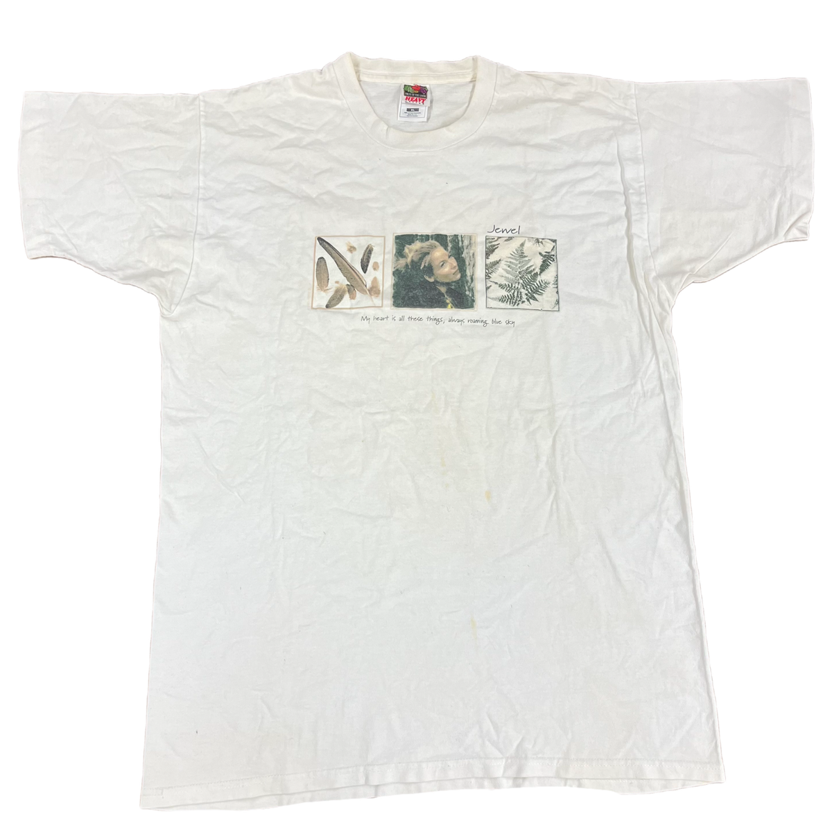 Vintage Jewel &quot;My Heart Is All These Things&quot; T-Shirt