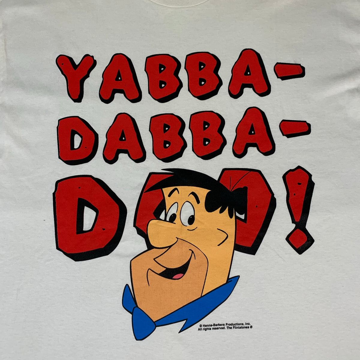 Vintage The Flintstones &quot;Yabba Dabba Doo&quot; T-Shirt