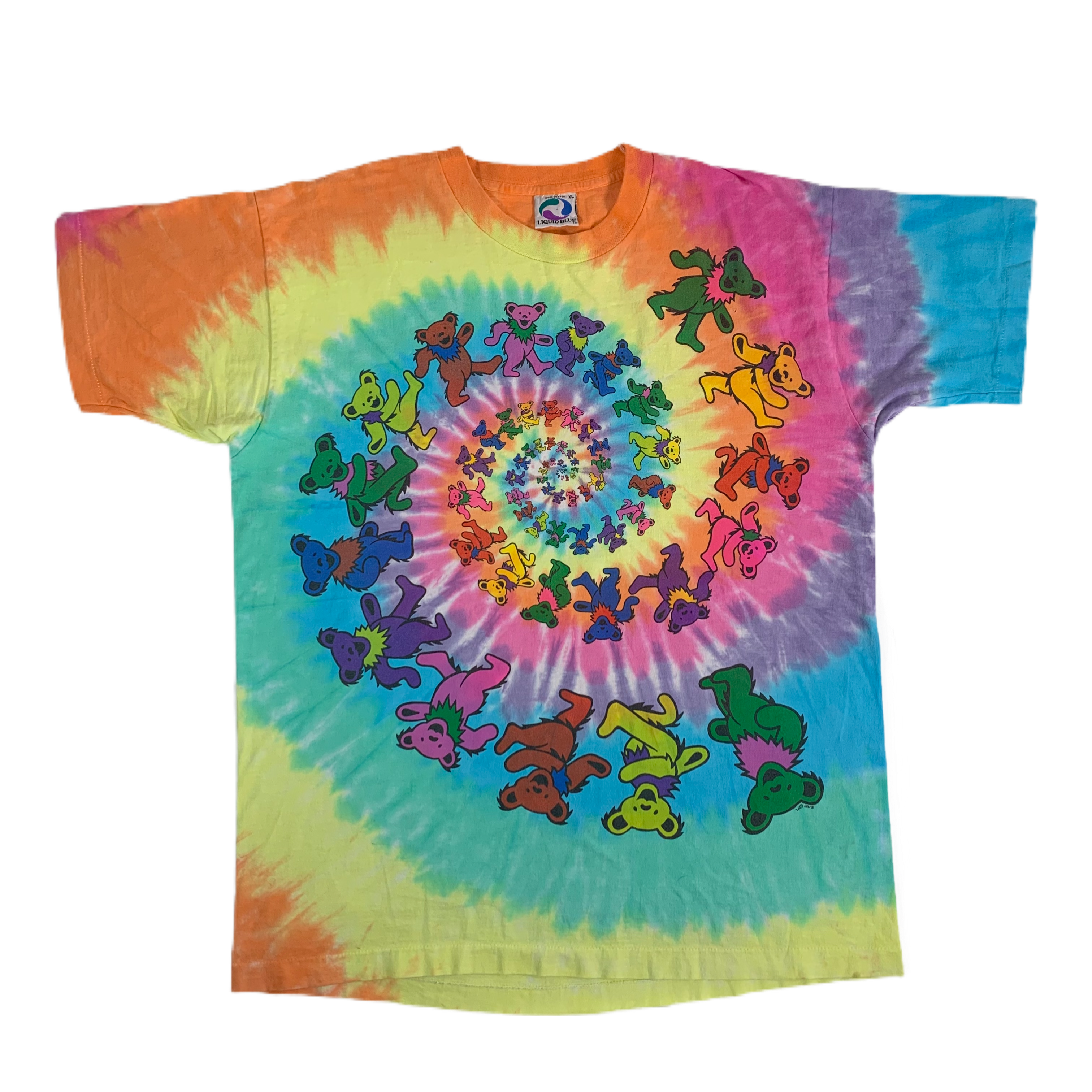 Vintage Printed Tie Dye Rock T-shirt Grateful Dead on -  Denmark