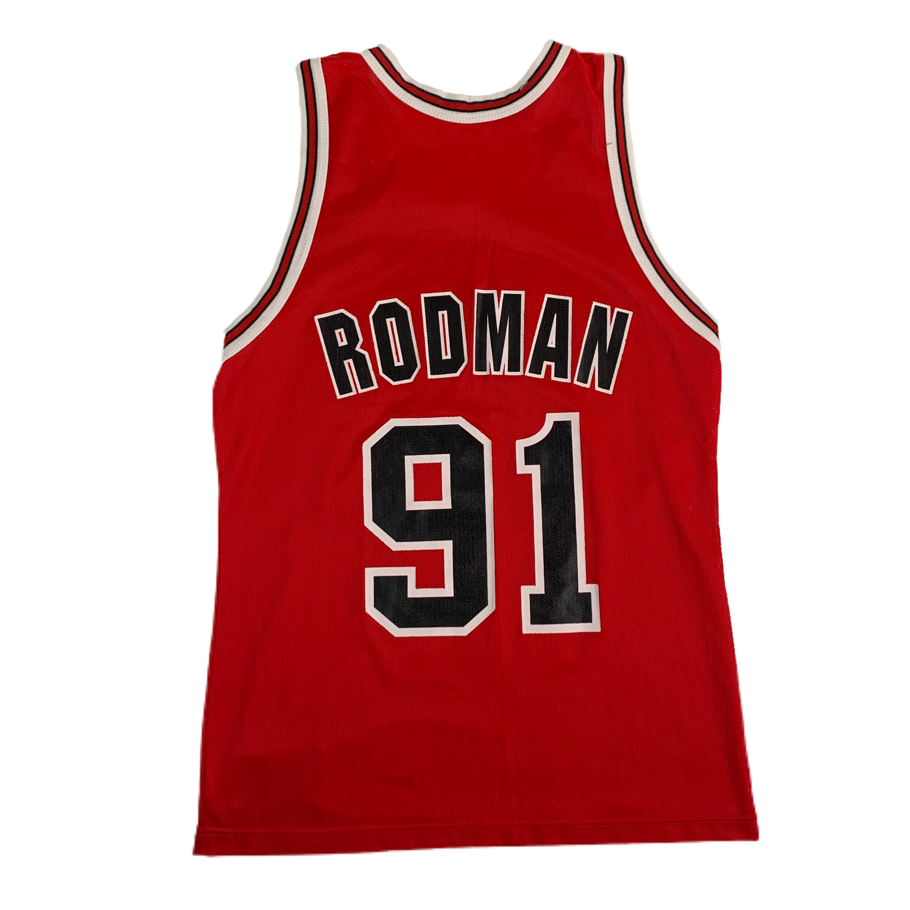 SAN ANTONIO SPURS DENNIS RODMAN VINTAGE 90s CHAMPION NBA BASKETBALL JERSEY