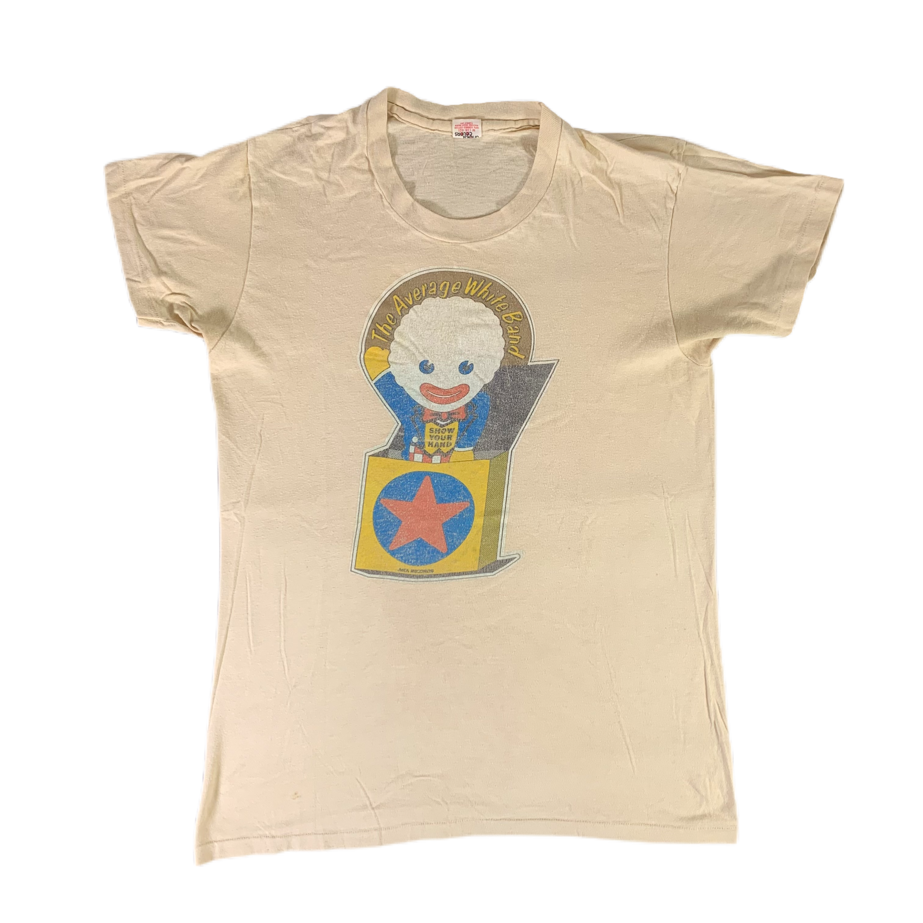 Average white band t shirt sales