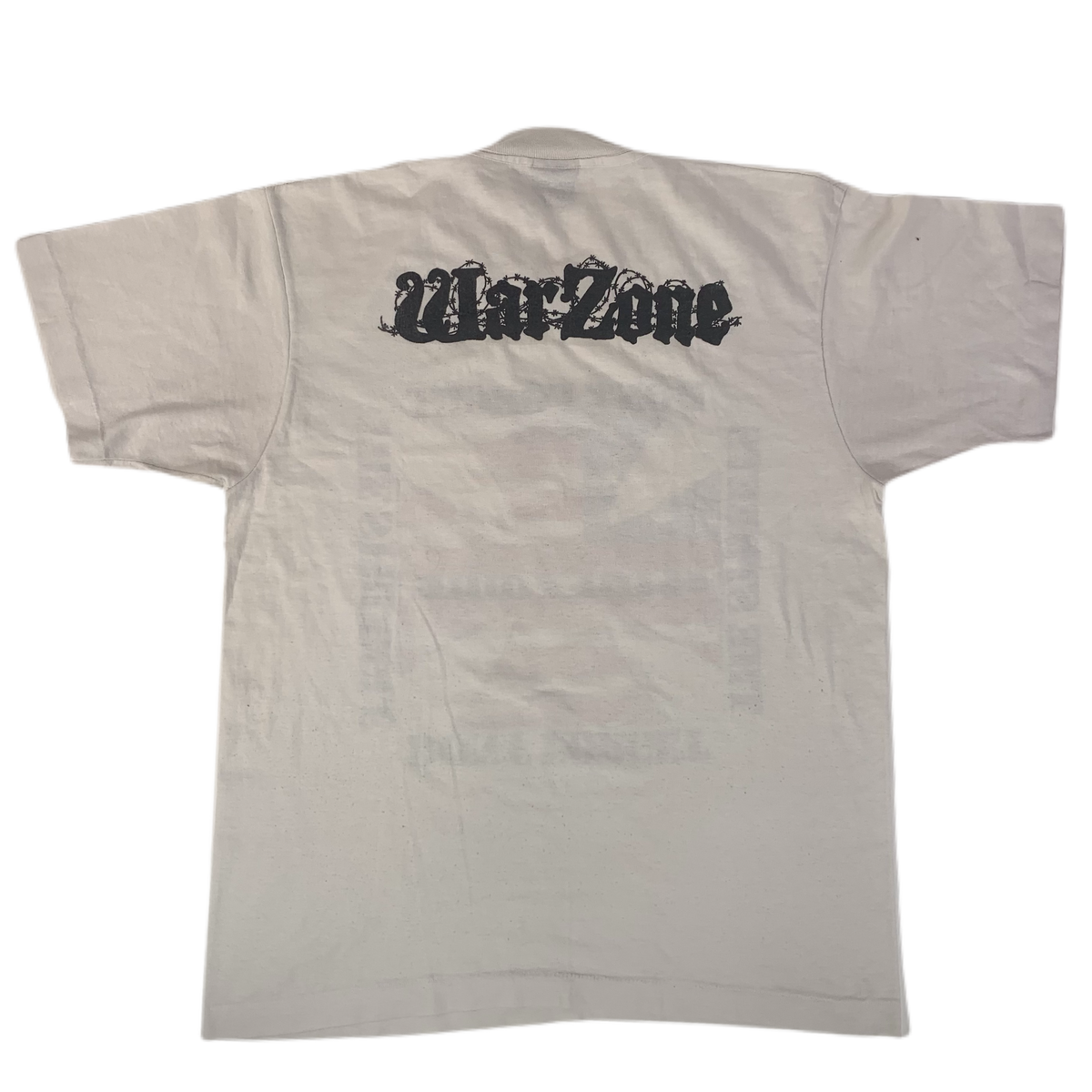 Vintage Warzone &quot;DFTS DFTS&quot; Barbwire T-Shirt