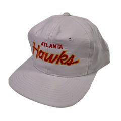 vintage atlanta hawks hat