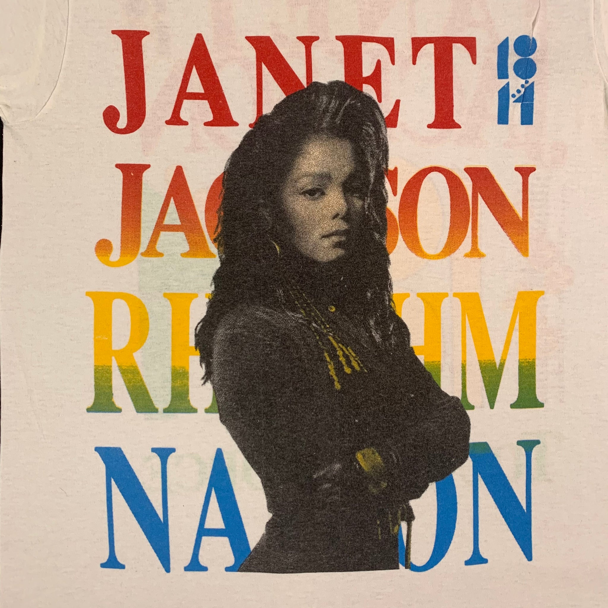 90s vintage poster「Janet Jackson」-