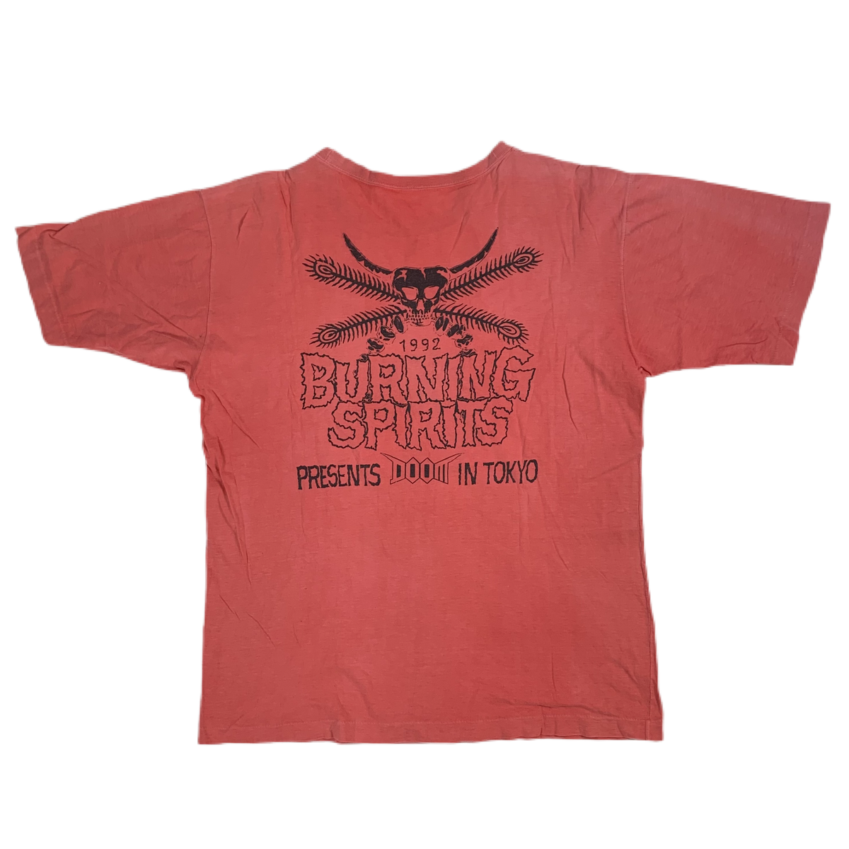 Vintage Doom &quot;War Is Big Business&quot; Burning Spirits T-Shirt