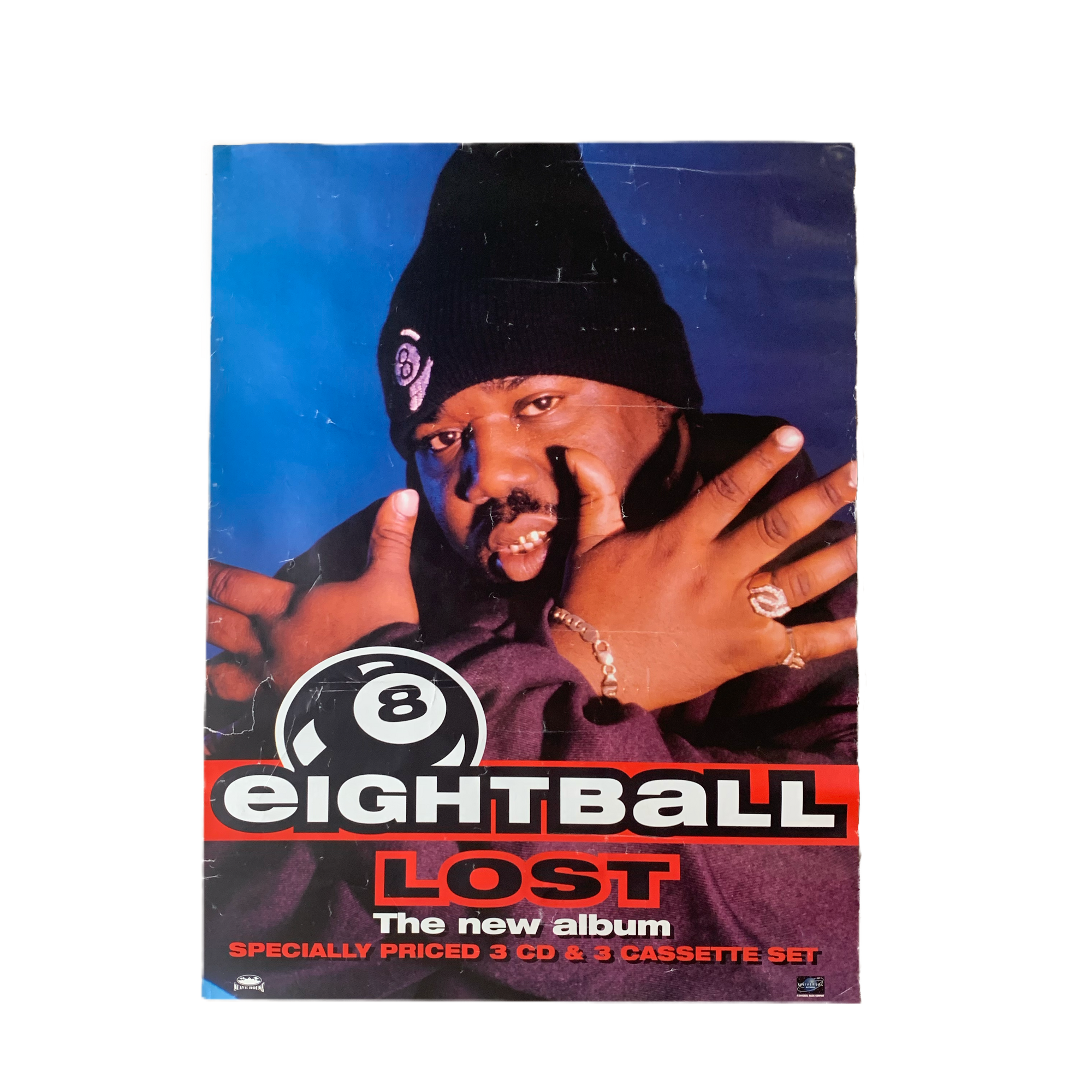 Vintage Eightball Lost Suave House Records Poster MJG 