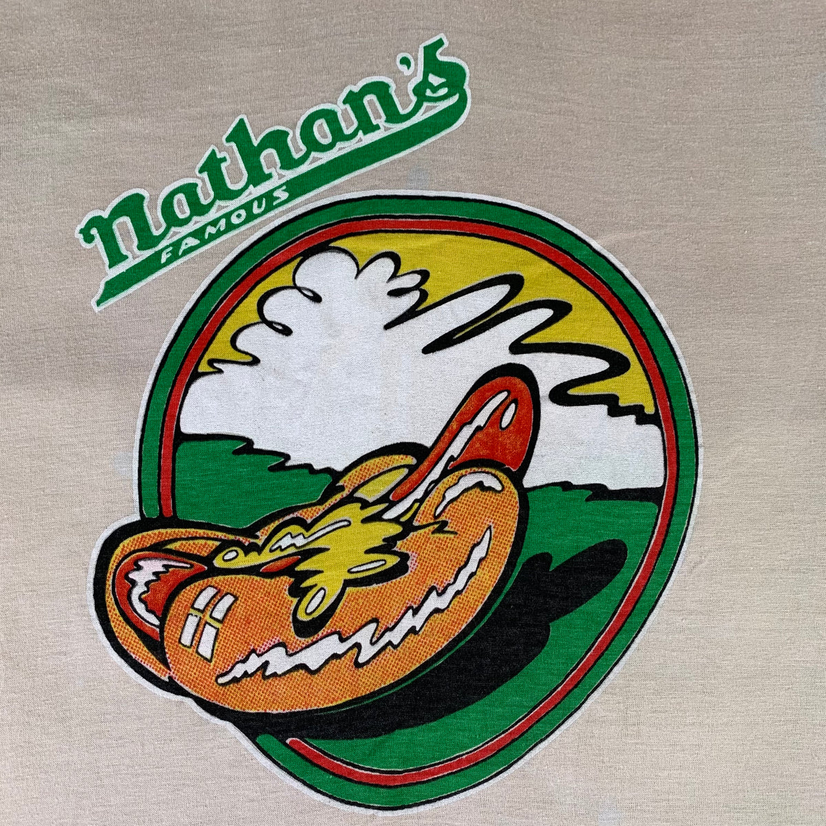 Vintage Nathan&#39;s Famous &quot;Coney Island&quot; T-Shirt