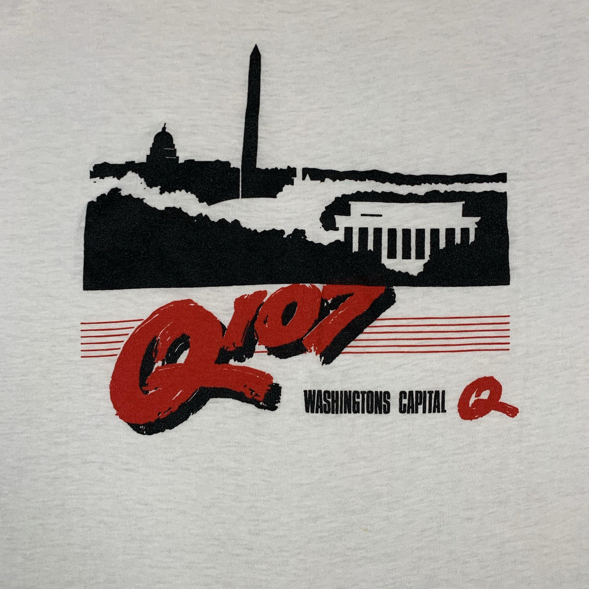 Vintage Washington DC “Q107” T-Shirt - jointcustodydc