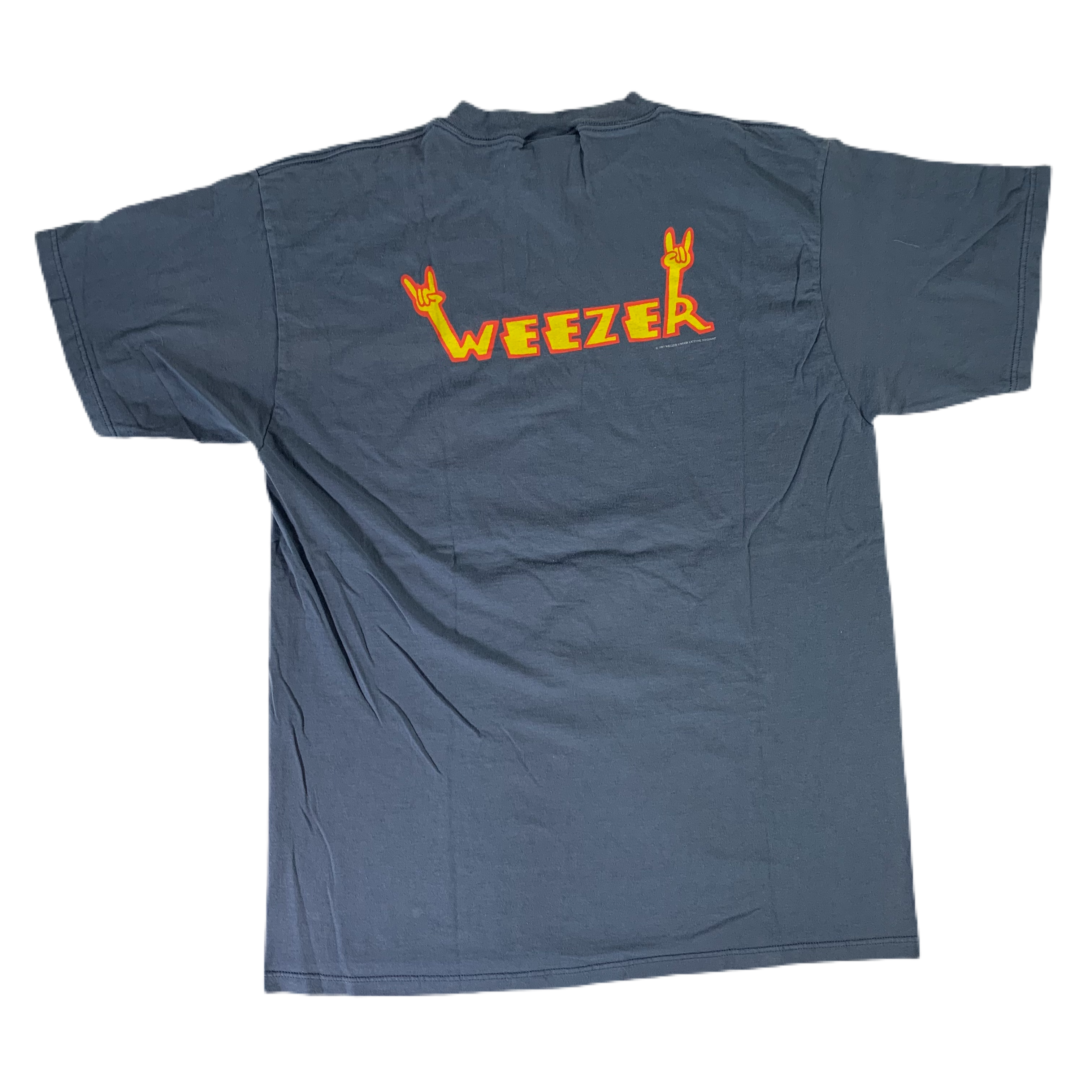 Vintage hotsell weezer shirt