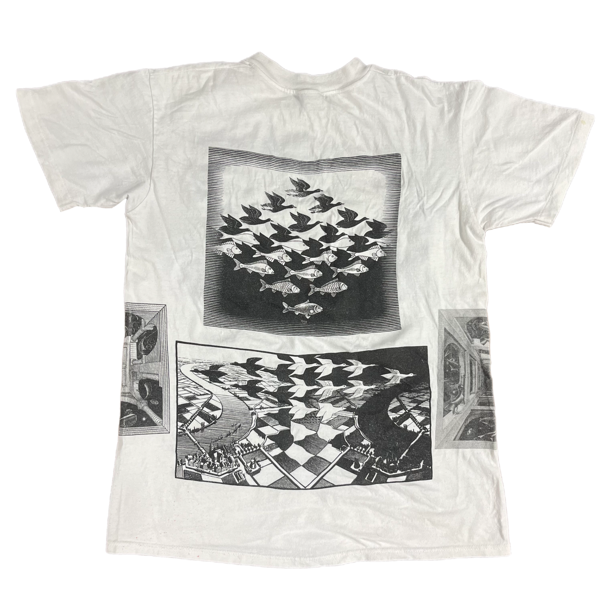 Vintage M.C. Escher 1898-1972 &quot;Bond Of Union&quot; T-Shirt