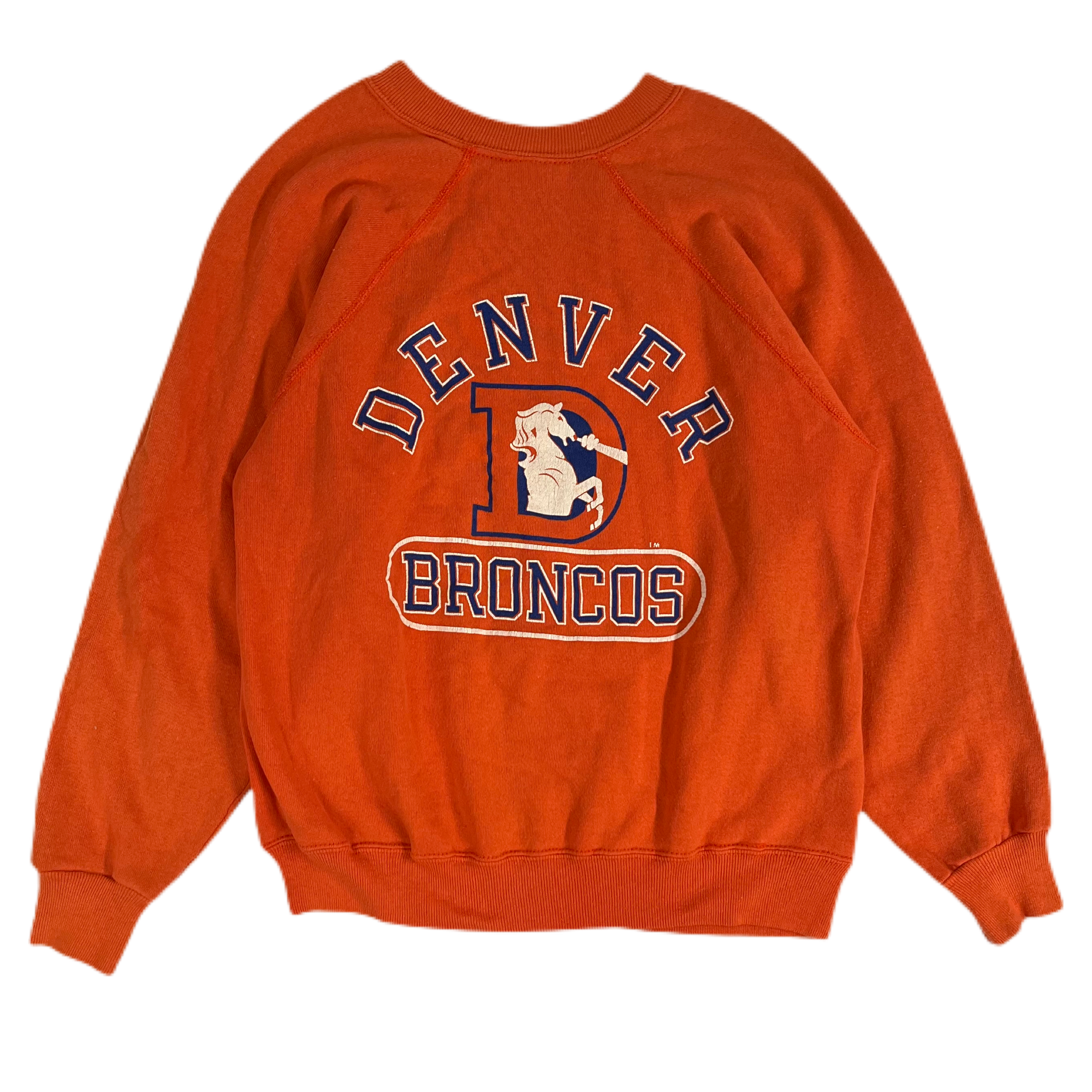 Vintage Denver Broncos 'Champion' Raglan Sweatshirt