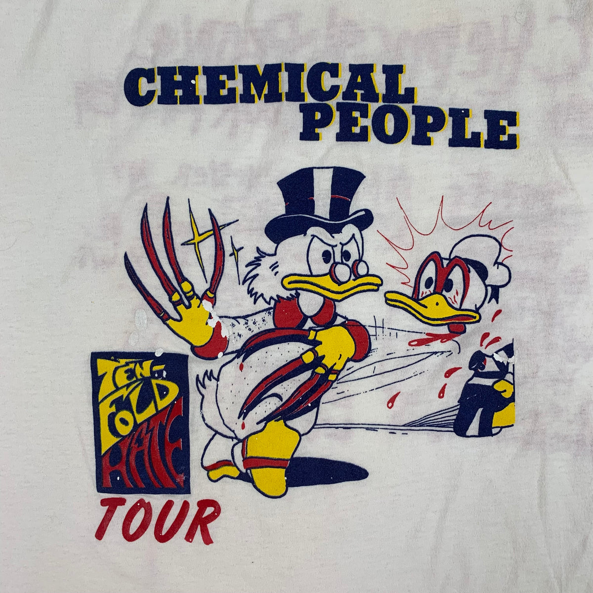 Vintage Chemical People &quot;Ten Fold Hate&quot; T-Shirt
