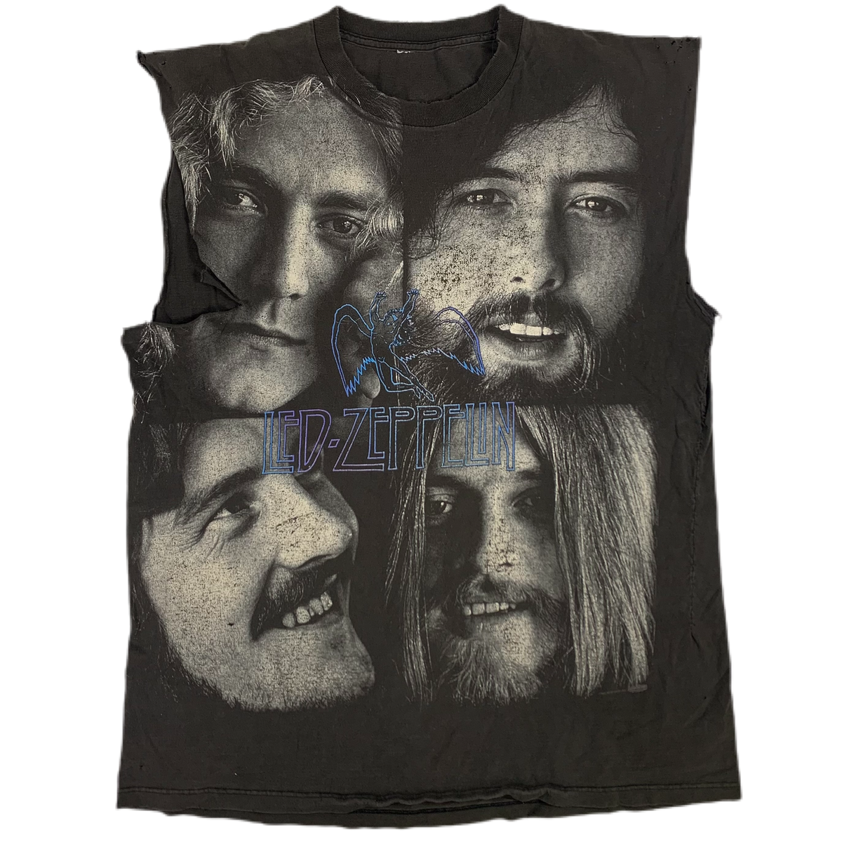 Vintage Led Zeppelin &quot;Winterland&quot; Sleeveless T-Shirt