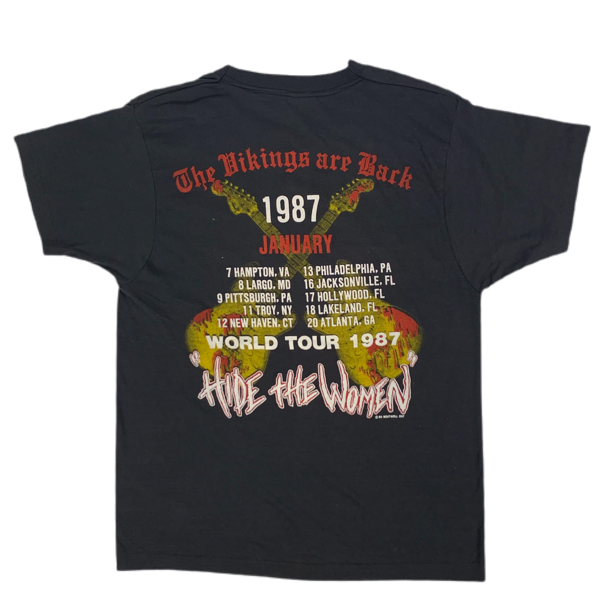Vintage Yngwie J. Malmsteen &quot;Trilogy&quot; T-Shirt