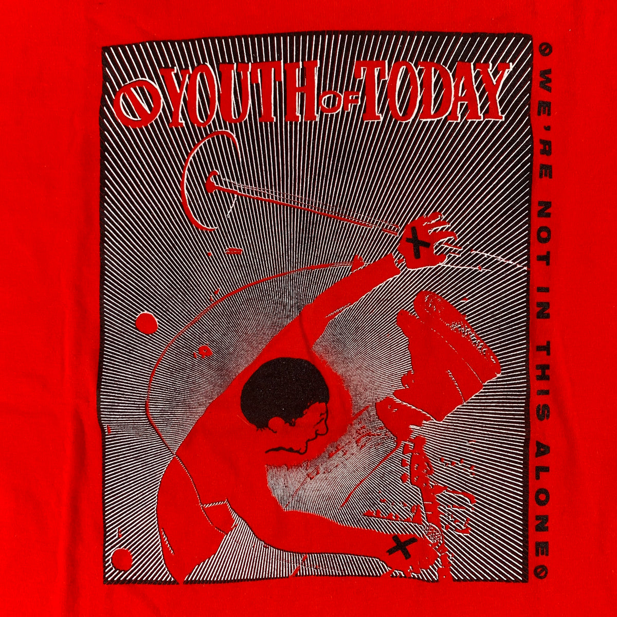 Vintage Youth Of Today &quot;WNITA&quot; *DEADSTOCK* T-Shirt
