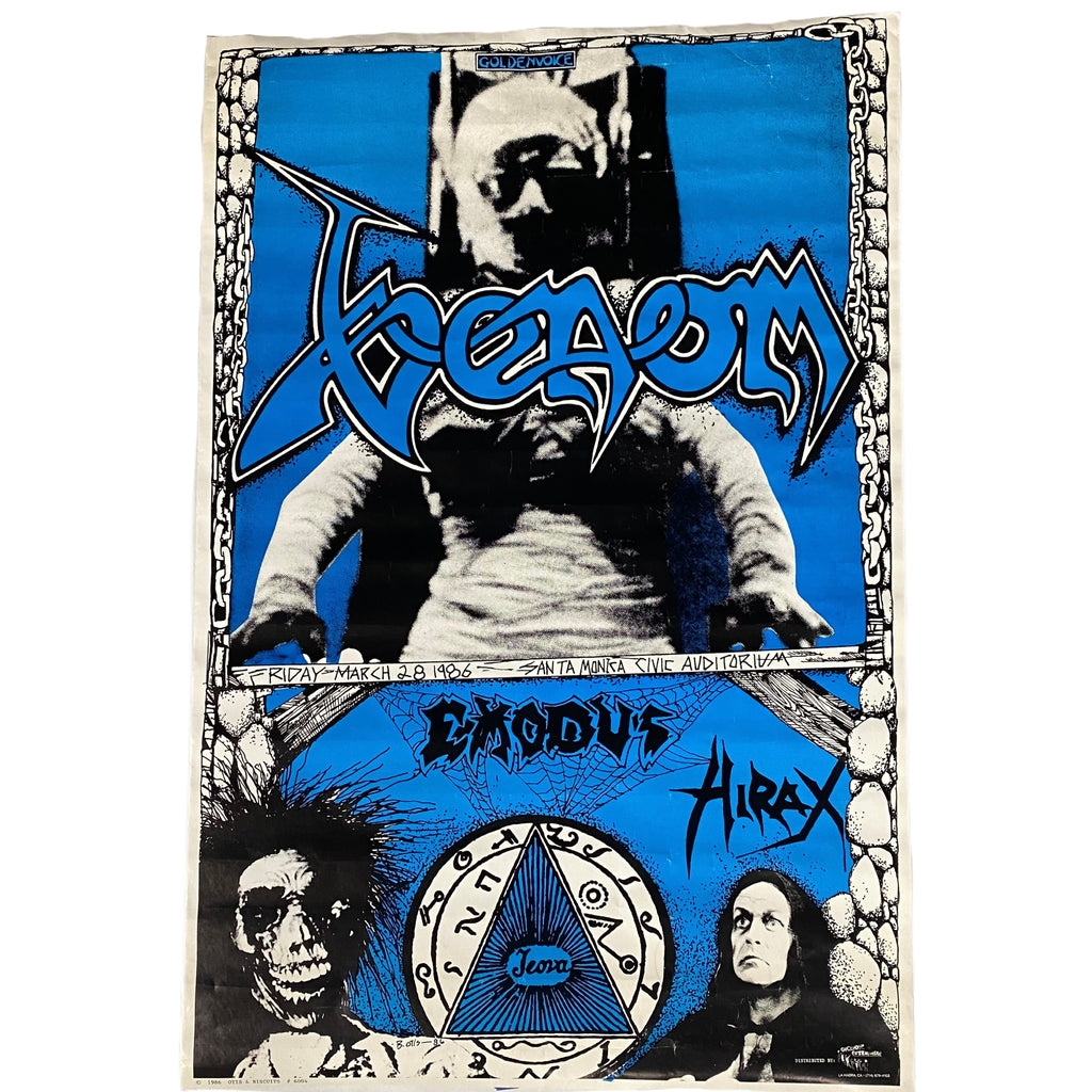 Vintage Venom Exodus Hirax 